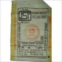 New Plastic Cement Bags