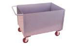 M.S.BOX TRUCK - 200 to 1000 Kgs Capacity, 4 Side Covered Storage | Swivel & Rigid Castors, Fixed or Openable Door Model
