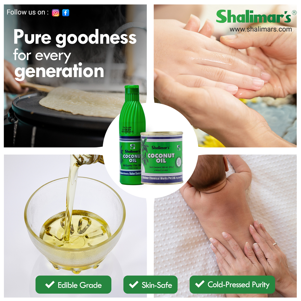 Coconut Oil GL 500 Ml in HDPE Bottle - 100% Pure, Common Cultivation | Ideal for Cooking and Double as Nourishing Hair Oil