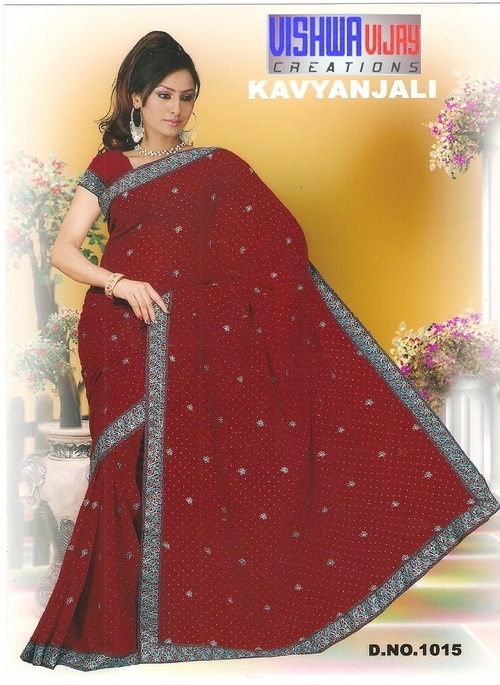 Georgette Printed sarees