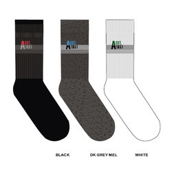 White Fashion Socks