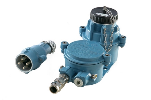 Flameproof Switch Socket with Plug Top