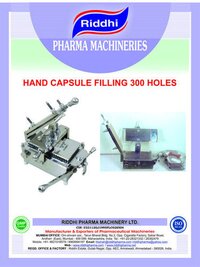 MANUAL CAPSULE FILLING MACHINE