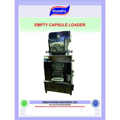 Capsule Loading Machine - Color: Silver