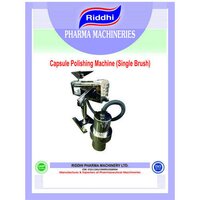 Capsule Polishing Machine - Color: Silver