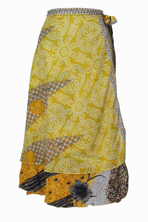 Magic Two Layers Wrap Skirt