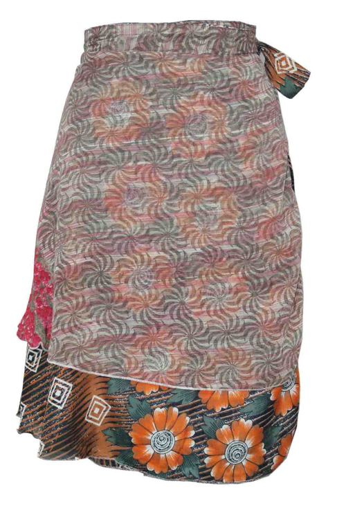 Girls Magic Two Layers Wrap Skirt