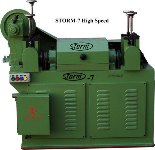 Wire Straightening Cutting Machine - Color: Green