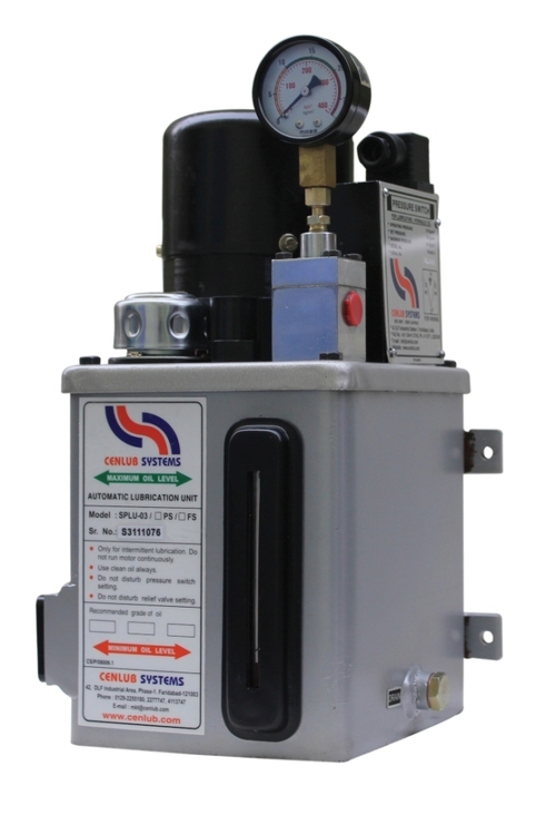 Motorised Lubrication Unit with Single Phase Motor