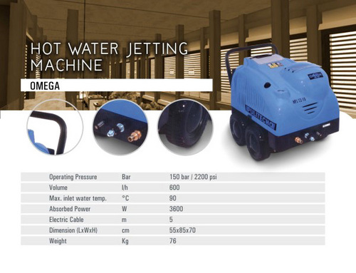 Hot Water Jetting Machine