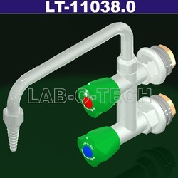 Wall Mounted Vertical Mixer "U" Swiveling Spout