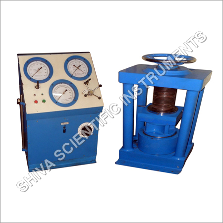 Compression Testing Machine Triple Gauge