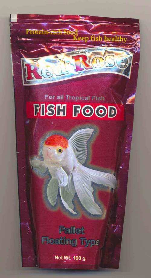 Red Rose Pellet Fish - Pellet Material