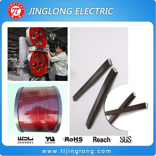 China JL 200 degree daul coating enameled copper wire for refrigeration compressor