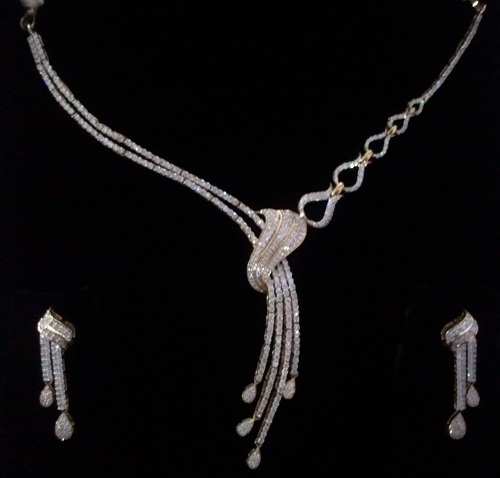 Diamond Necklace Set