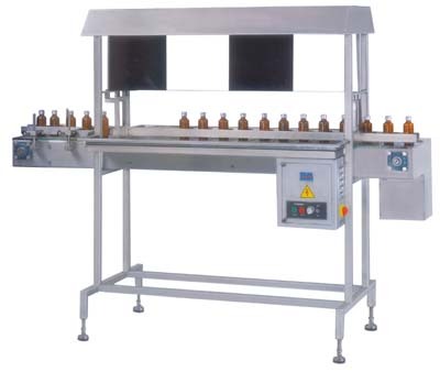 ONLINE VISUAL BOTTLE INSPECTION MACHINE