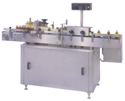 AUTOMATIC HIGH SPEED LABELING MACHINE