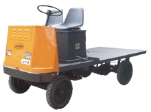 Jotruk Four Wheel Industrial Platform Truck - 2000 Kg Capacity, Electric Drive, Energy Saving, Silent Operation, Easy To Drive