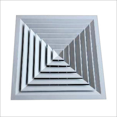 Square Diffuser Damper