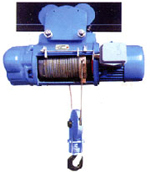 WIRE ROPE HOIST - Blue, 500-10000 Kgs Capacity | Easy Loading, Customizable Lift Height, Safe Unloading