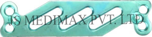 Cervical Plate - Stainless Steel or Titanium, Varied Sizes | Stable Fixation, Biocompatible, Precise Design, Sterile Pack