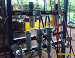Paint Re-circulation System - Double Diaphragm Pumps, Pneumatic Agitators, Tri-Clover Clamps | Multi-Color Lines, 2-K Mixers, Paint Heating, Quick Connect, PLC Control