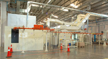 Turn-key Conveyorized Paint Shop - Conveyor Capacity 1-10000 Kgs, DM Water Plant, Blast Tube Heating, Fire Fighting, Paint Kitchens, Sludge Management, Air Handling, Dosing Systems
