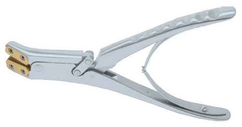 Hercules Type Wire Cutter 7" (18cm) - Metal, 7" Length, Cuts Pins Up to 2.2mm | Exchangeable TC Blades, Ergonomic Handle, Rubber Jaws