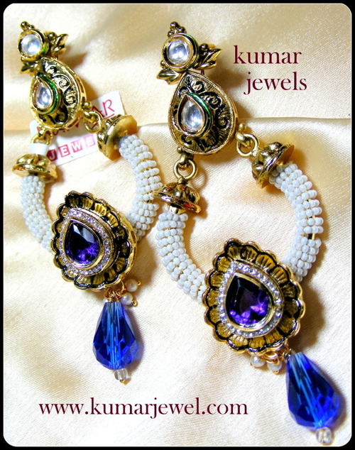 Costume beaded earring.
