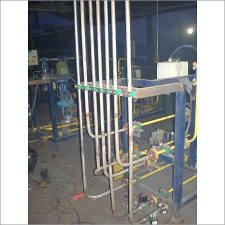 Oxy Fuel Gas Burner Pipe Line