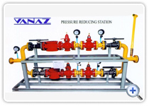 Pressure Reducing Station - Steel, Variable Dimensions, 10-100 Bar | Accuracy ±2%, ISO Compliance, Flow Control, Safety Features