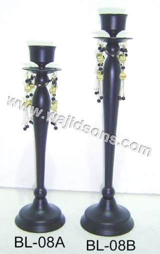 HANGING BEADS CANDLESTAND