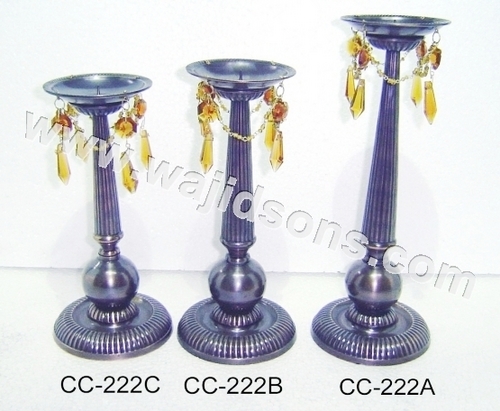 BEADED CANDLE STICK