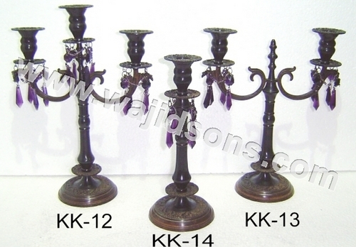 BEADED CANDLESTICK