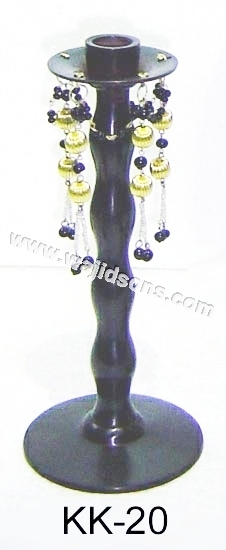 CANDLE STAND BEADED