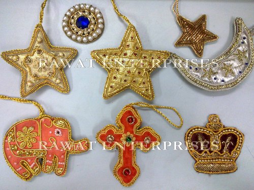 Christmas Multicolor Hanging Badge