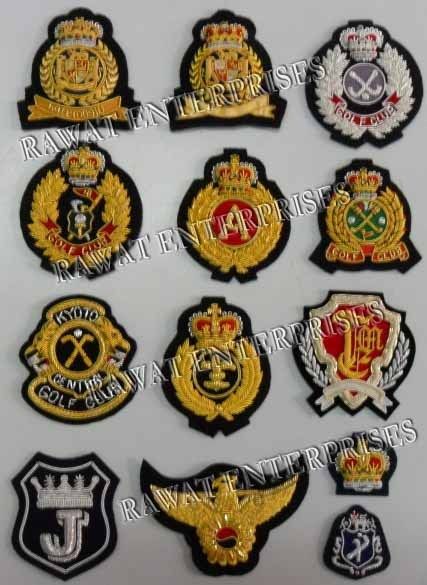 Embroidered Blazer Badges