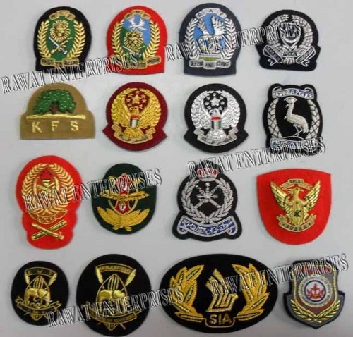 Hand Embroidred Badges
