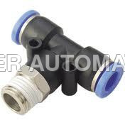 Push Male Tee - Material: Brass