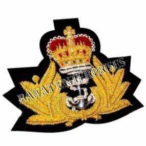 Multicolor Royal Navy Officers Cap Badges