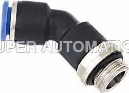 Push Male Elbow 45 - Material: Brass