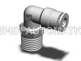 Push Metal Male Elbow