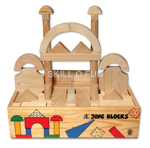 Building Fun (In Wooden Storage Box) 
