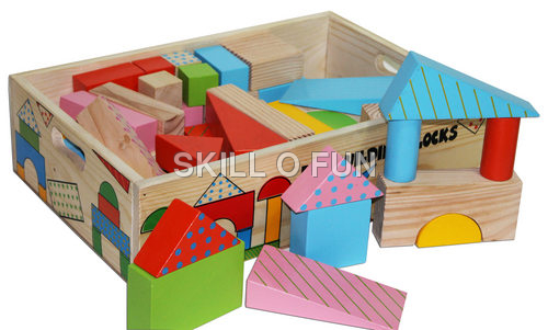 Building Fun (In Wooden Storage Box)