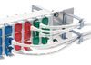 2U Global Patch Panel - 48-Port, Full Populated, Cat.6A ISO | Robust Design, Perfect Finish, Easy Connectivity, Long Lifespan