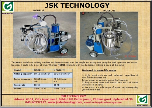 New Milking Machine
