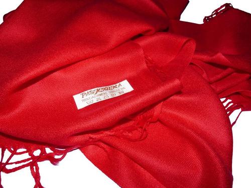 Red Pashmina Scarf