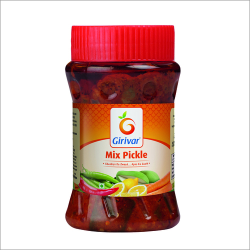 Mix Pickle - Glass & Plastic Jar, 500g | Authentic Recipe, Convenient Packaging, Delicious Taste, Long Shelf Life, Natural Ingredients, Ready-to-Eat