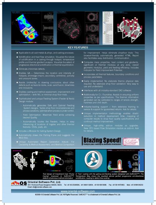 casting simulation and methoding software