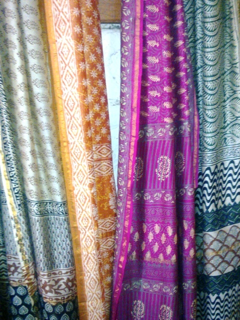 Chanderi Silk Cotton Block Printed Saree